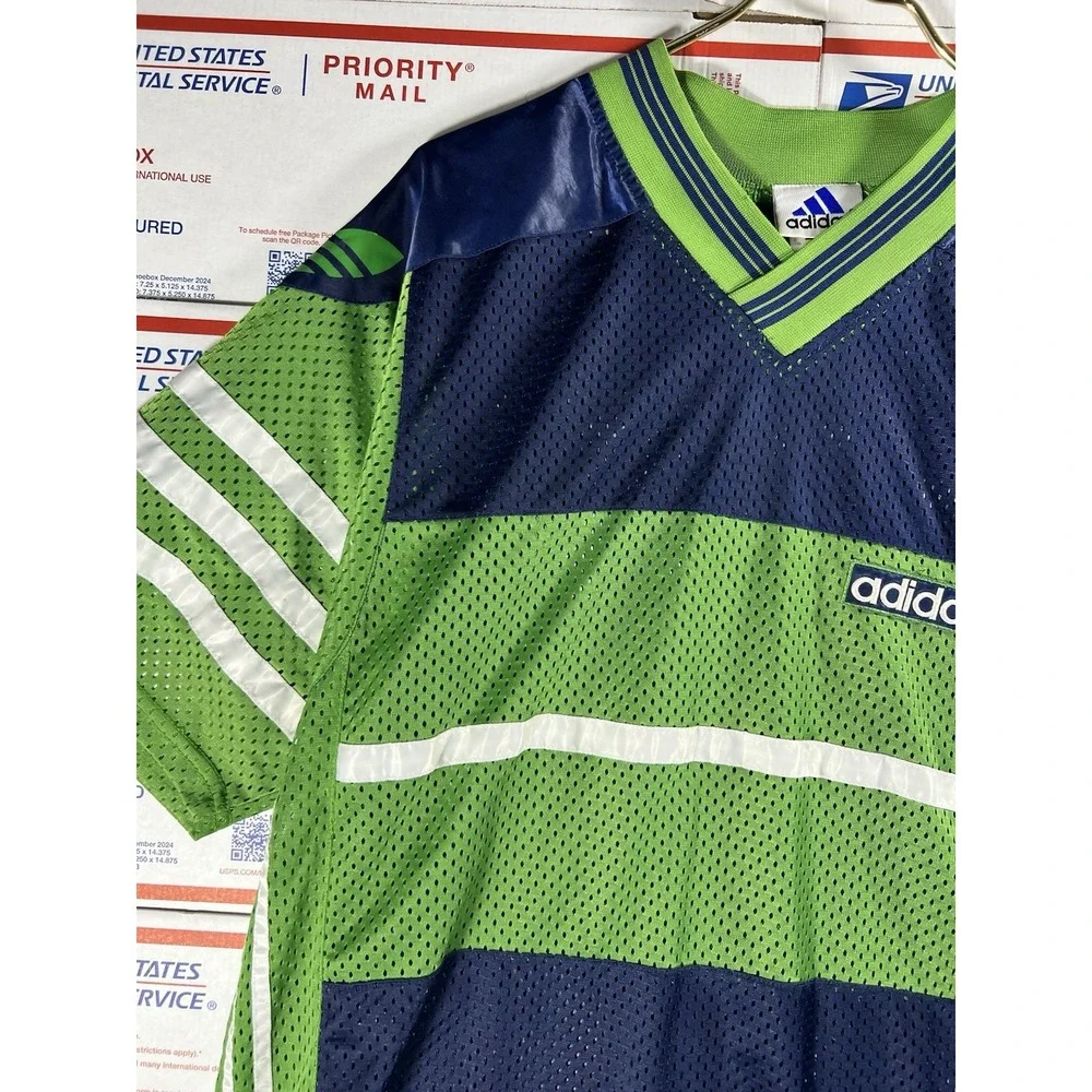 Vintage‎ Adidas Jersey The Brand With The Three Stripes XL 90s 80s Soccer Futbol